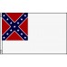 Rebel 2nd Confederate 3'x 5' Flag