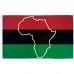 African Map 3'x 5' Novelty Flag