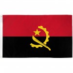 Angola 3' x 5' Polyester Flag