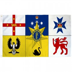 Australia Royal Standard 3' x 5' Polyester Flag