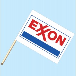 Exxon Flag/Staff Combo