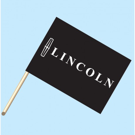 Lincoln Flag/Staff Combo