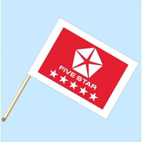 Five Star Red Flag/Staff Combo