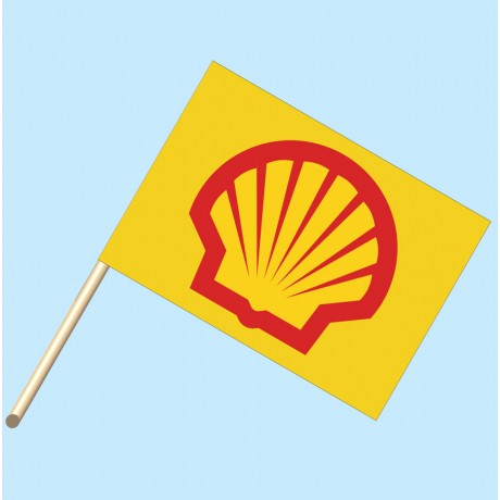 Shell Flag/Staff Combo