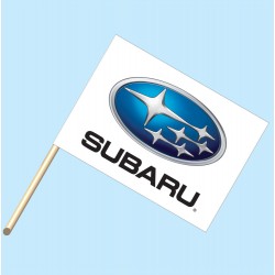 Subaru Flag/Staff Combo