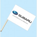 Subaru Confidence In Motion Flag/Staff Combo
