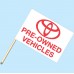 Toyota Pre-Owned Vehicles Flag/Staff Combo