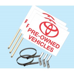 Toyota Pre-Owned Vehicles Triple Flag Bundle