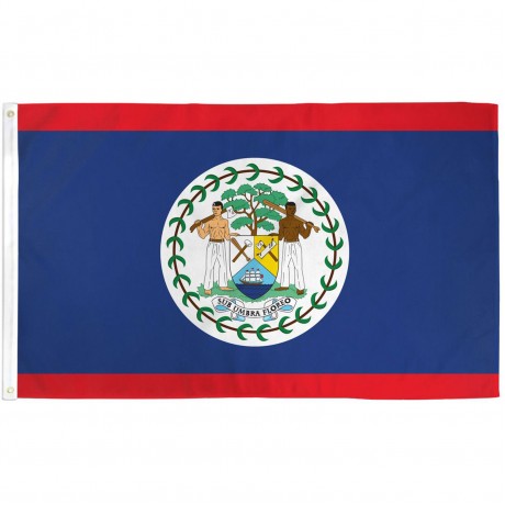 Belize 3' x 5' Polyester Flag
