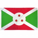 Burundi 3' x 5' Polyester Flag