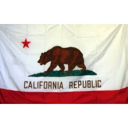 California 3'x 5' Solar Max Nylon State Flag