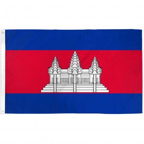 Cambodia 3' x 5' Polyester Flag