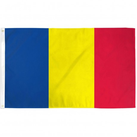 Chad 3' x 5' Polyester Flag