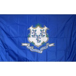 Connecticut 3'x 5' Solar Max Nylon State Flag