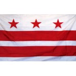 District of Columbia 3' x 5' Ny-Glo Premium Nylon Flag