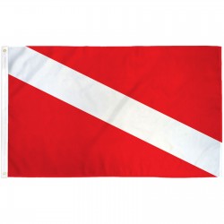 Diver 3' x 5' Novelty Flag