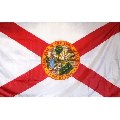 Florida 3'x 5' Solar Max Nylon State Flag
