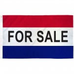 For Sale Patriotic 3' x 5' Polyester Flag