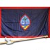 GUAM 3' x 5'  Flag, Pole And Mount.