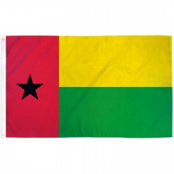 Guinea Bissau 3'x 5' Country Flag