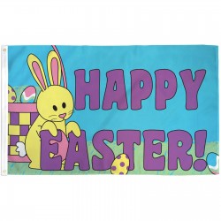 Happy Easter 3' x 5' Polyester Flag