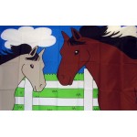 Horses 3'x 5' Novelty Flag