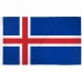Iceland 3'x 5' Country Flag