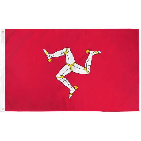 Isle of Man 3'x 5' Country Flag