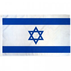 Israel 3'x 5' Country Flag