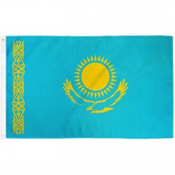 Kazakstan 3'x 5' Country Flag