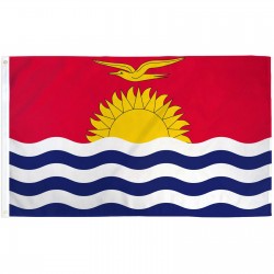 Kirabati 3'x 5' Country Flag