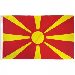 Macedonia 3'x 5' Country Flag