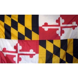 Maryland 3'x 5' Solar Max Nylon State Flag