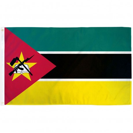 Mozambique 3'x 5' Country Flag