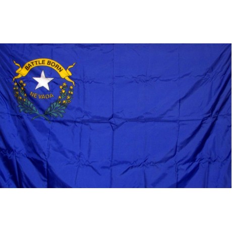 Nevada 3'x 5' Solar Max Nylon State Flag