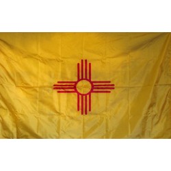 New Mexico 3'x 5' Solar Max Nylon State Flag