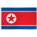 Korea North 3'x 5' Country Flag