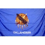 Oklahoma 3'x 5' Solar Max Nylon State Flag