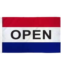 Open Patriotic 3' x 5' Polyester Flag