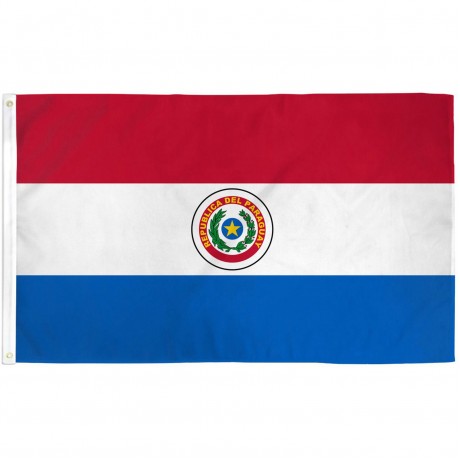 Paraguay 3'x 5' Country Flag
