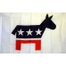 Democratic Party 3' x 5' Polyester Flag