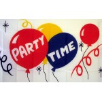 Party Time 3'x 5' Novelty Flag