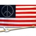 US PEACE STARS HISTORICAL 3' x 5'  Flag, Pole And Mount.