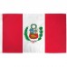 Peru 3'x 5' Country Flag