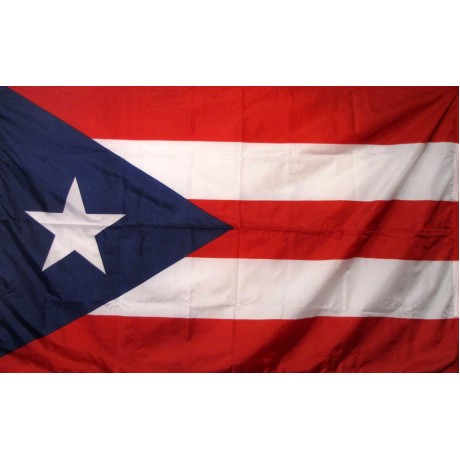 Puerto Rico 3' x 5' Ny-Glo Premium Nylon Flag