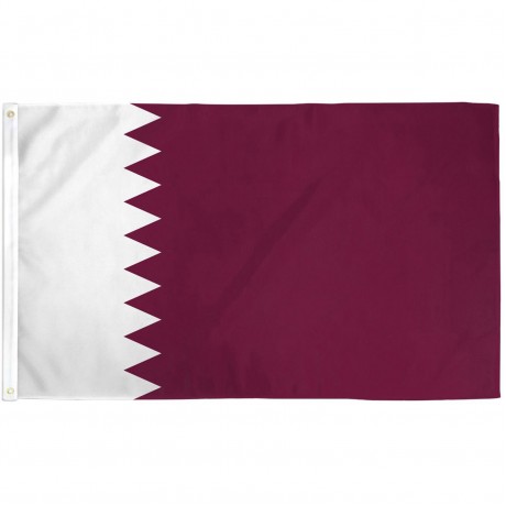 Qatar 3'x 5' Country Flag