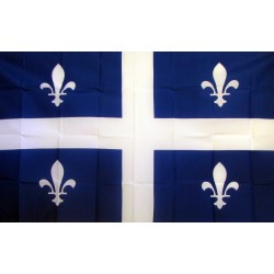 Quebec 3'x 5' Flag