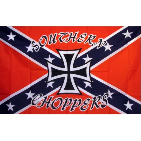 Rebel Southern Choppers 3'x 5' Novelty Flag