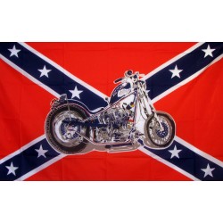 Rebel Motorcycle 3'x 5' Novelty Flag