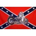 Rebel Motorcycle 3'x 5' Novelty Flag
